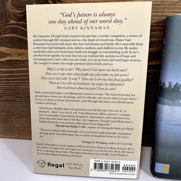 Grief Healing Book Bundle Set Faith Based Christian Encouragement Lot of 4 Loss - Picture 6 of 9